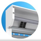 Rolltor ALU55 Hochschiebesicherung 3-gliedrig